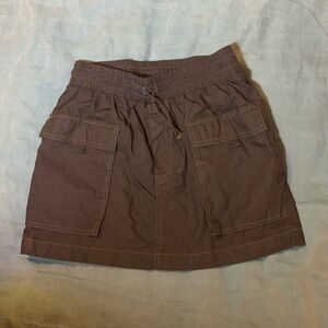 Cargo mini skirt